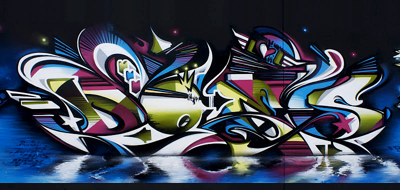 SYKO, DOES, SWAZE, graffiti, Ironlak