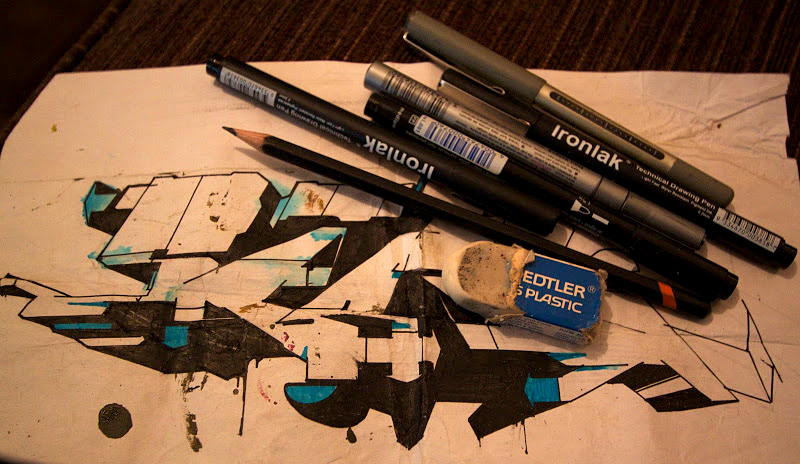 Storm, Daps, Storm, UK, Sketch, Ironlak