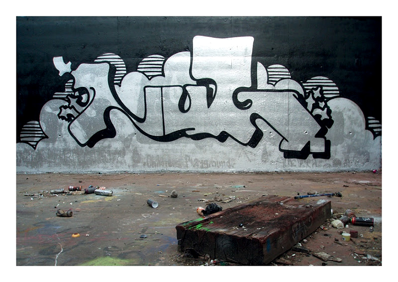 NUG, graffiti, Ironlak