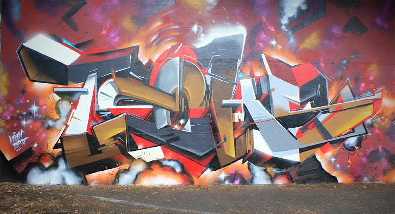 Perth, Feks, Spray Beast, graffiti, Ironlak