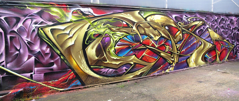 Bonzai, UK, graffiti, Ironlak
