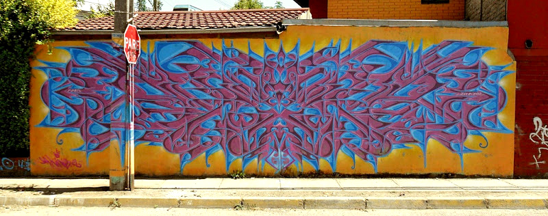 SGWOR HS, Chile, graffiti, Ironlak