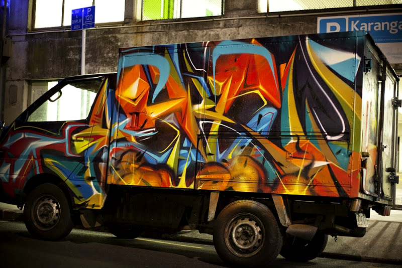 TMD, ASKEW, BERST, graffiti, Ironlak