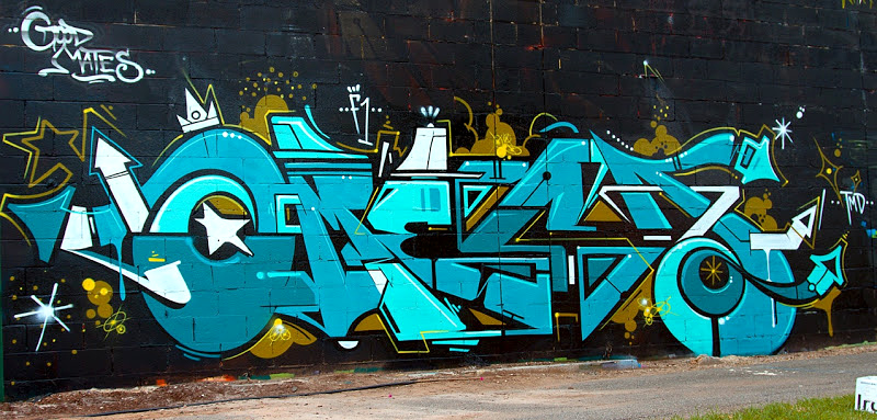 VANS THE OMEGA, graffiti, Ironlak