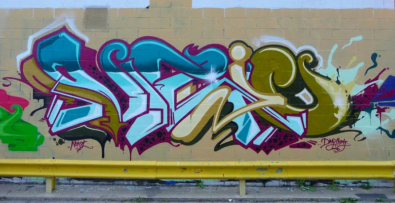KEM, Vizie, graffiti, Ironlak