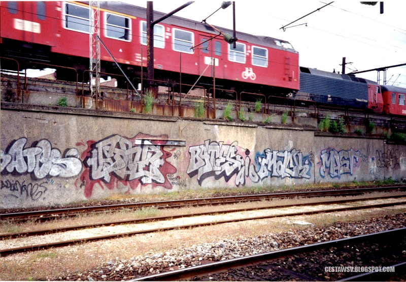 Bates, Che, Mack, Mast Silvers, Nordhavn, graffiti, Ironlak