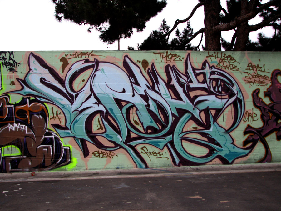 Versuz, Arbe, graffiti, Ironlak