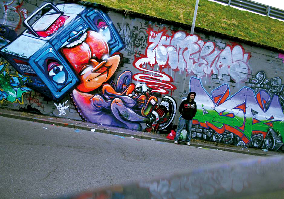 Milano, MrWany, graffiti, Ironlak