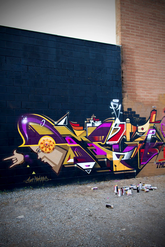 VansTheOmega, graffiti, Ironlak