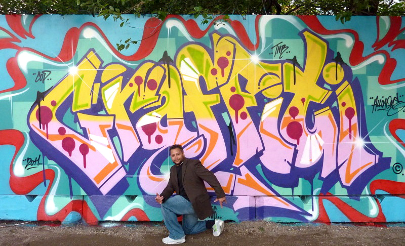 Bates, Copenhagen, graffiti, Ironlak