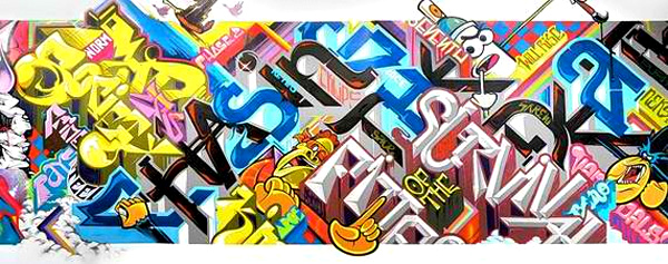 REVOK, graffiti, Ironlak