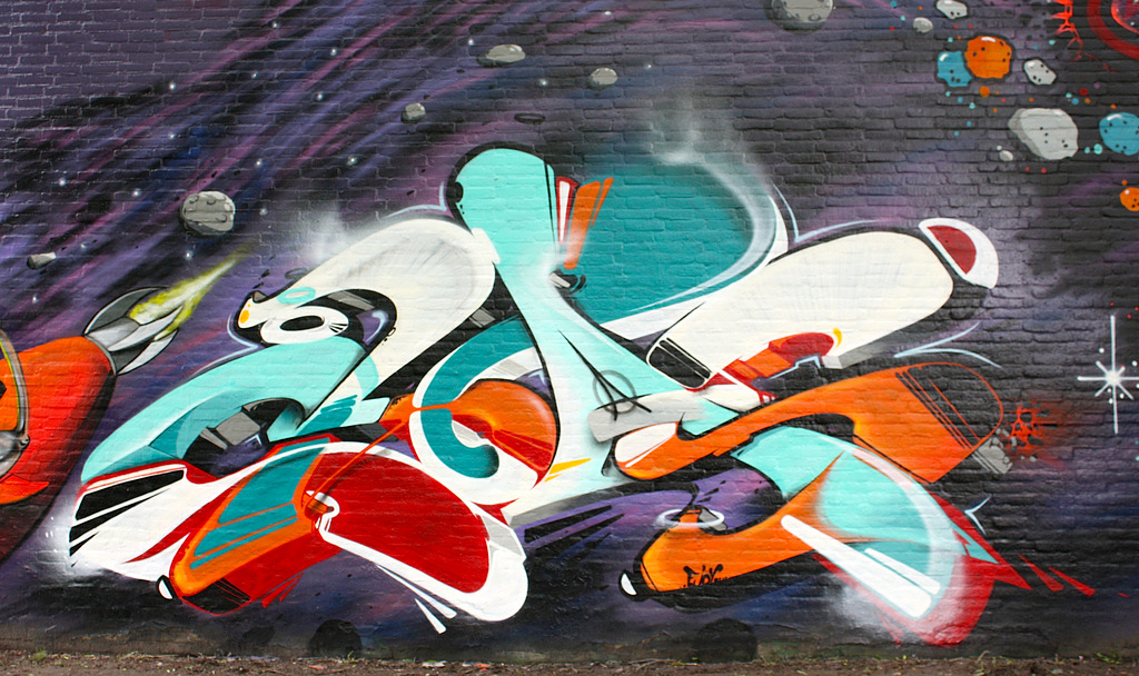 CHAS, Love Letters, graffiti, Ironlak