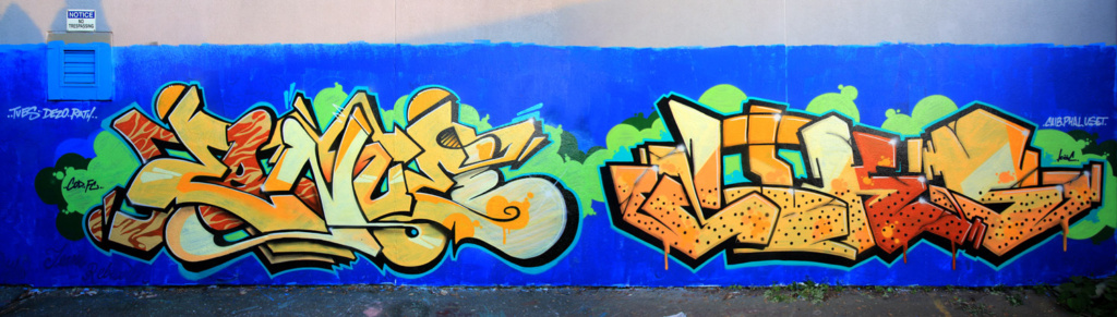 LIKS, ENUE, New Jersey, graffiti, Ironlak