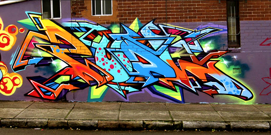 PHIBS, PUDL, ROACH, VANS THE OMEGA, KERUPT, graffiti, Ironlak