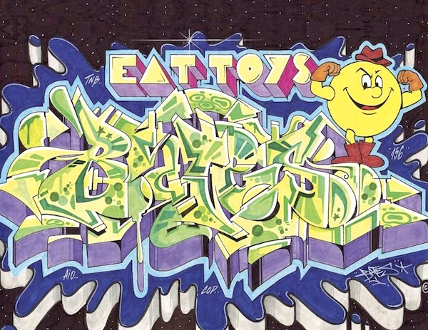 CHINO, Bates, graffiti, Ironlak