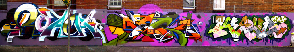 PERSO, PHIB, Roach, graffiti, Ironlak