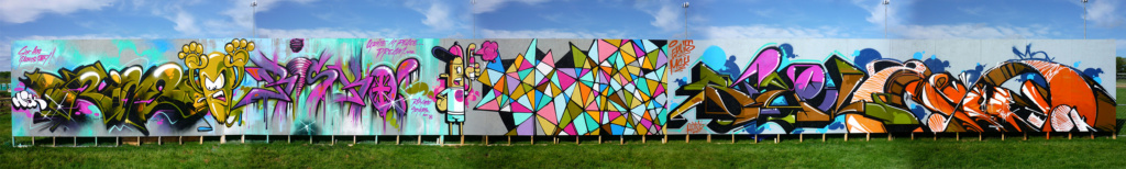 RIME, RISK, PUSH, STEEL, ZESER, The Seventh Letter, AMAZING day, graffiti, Ironlak