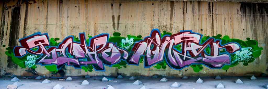 TEMPO. MINTS, BERST, graffiti, Ironlak