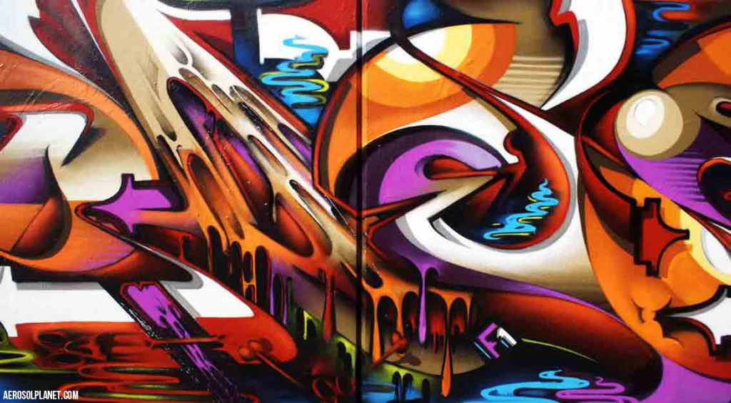 AEROSOUL PLANET, DOES, BERT23, graffiti, Ironlak