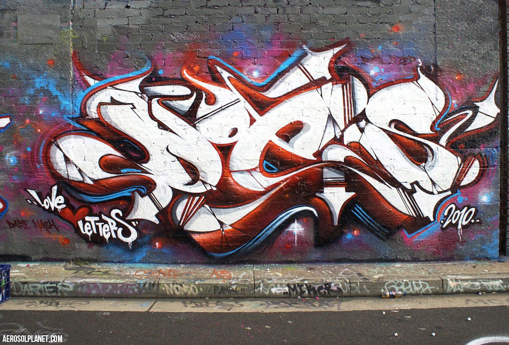 AEROSOULPLANET, BERT23, DOES, graffiti, Ironlak