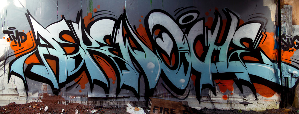 BEASTMAN, GIMIKS, graffiti, Ironlak