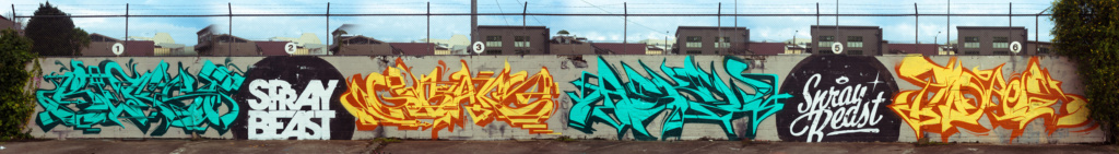 ASKEW, graffiti, Ironlak