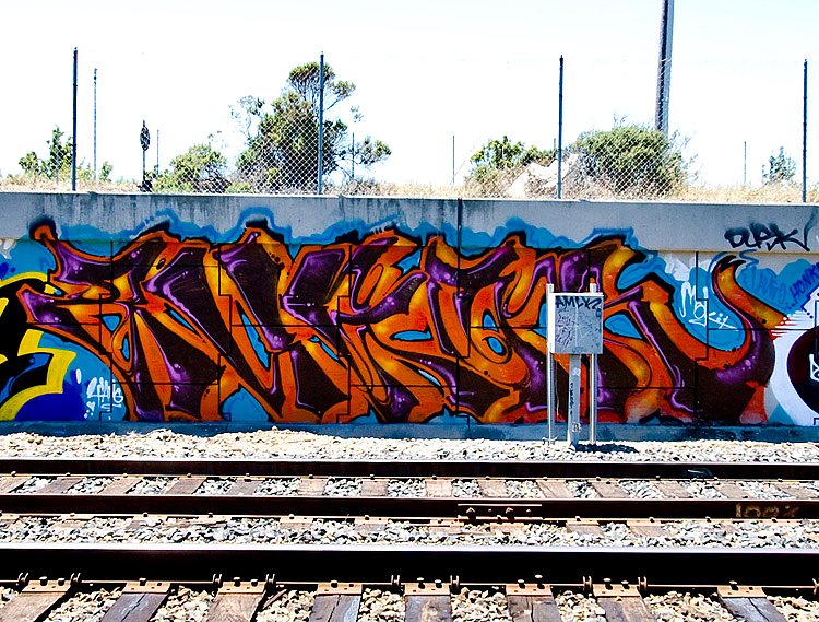 AUGOR, graffiti, Ironlak