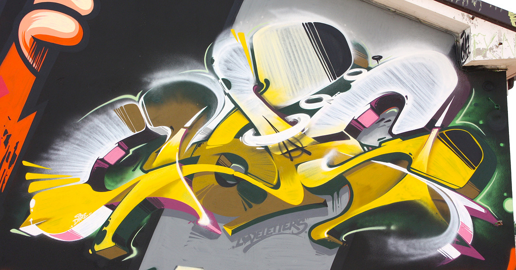 CHAS, graffiti, Ironlak