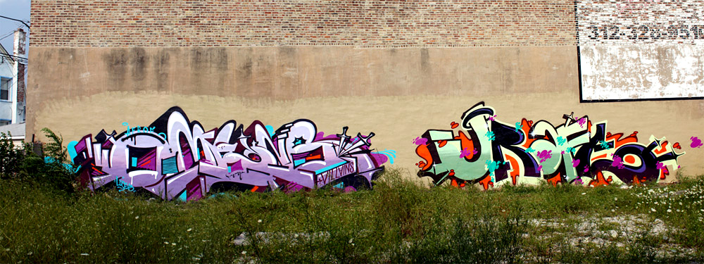 OMENS, JRAFE, graffiti, Ironlak