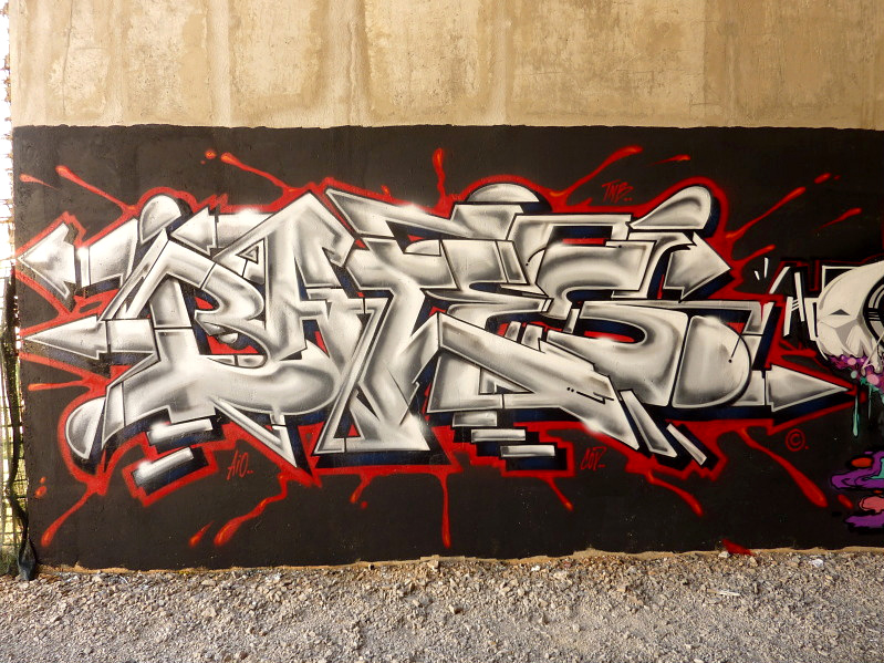 Croatia, BATES, Mr WANY, graffiti, Ironlak