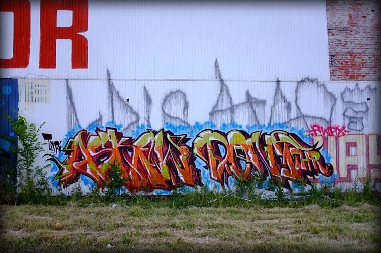 REVOK, ASKEW, AROE, VIZIE, graffiti, Ironlak