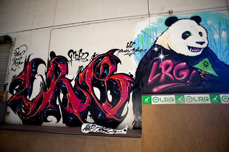 AUGOR, LRG, graffiti, Ironlak