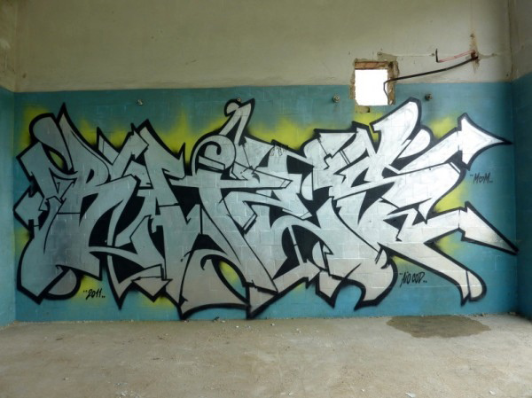 BATES, DOES, graffiti, Ironlak