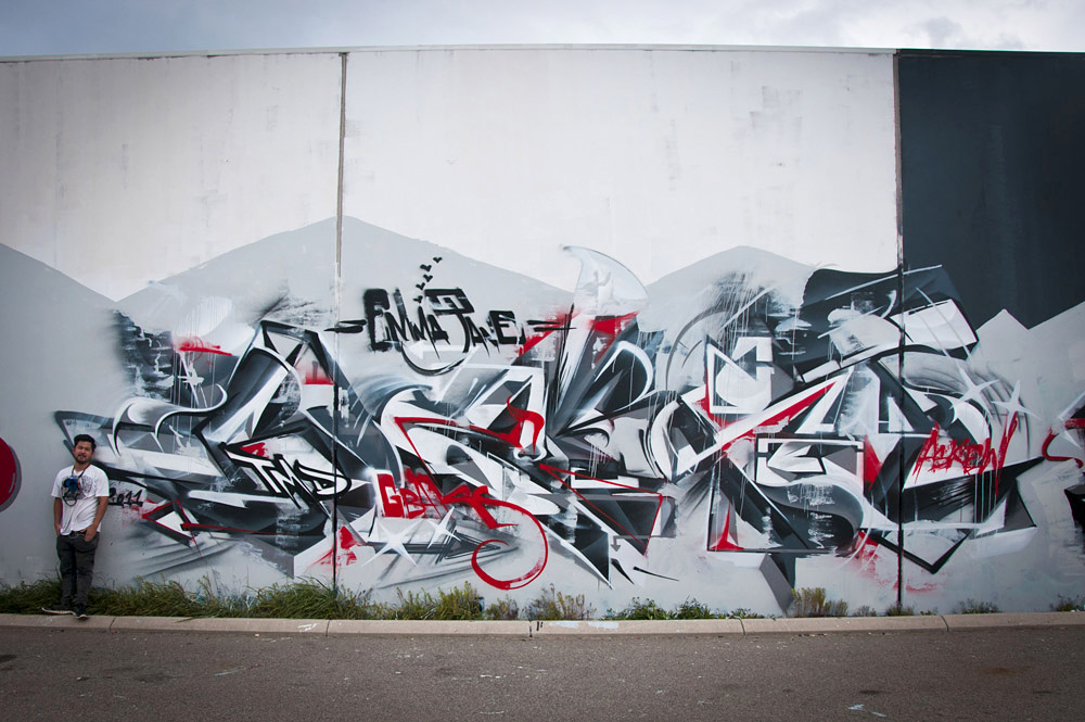 FEKS, SERGE, DAEK, Berst, graffiti, Ironlak