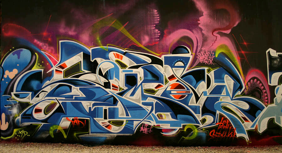 SEMOR. Germany, graffiti, Ironlak