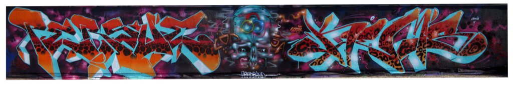 San Diego, KEMS, PERSUE, graffiti, Ironlak