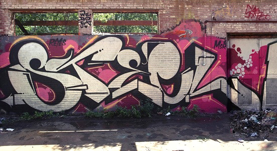 STEEL, Kems, graffiti, Ironlak