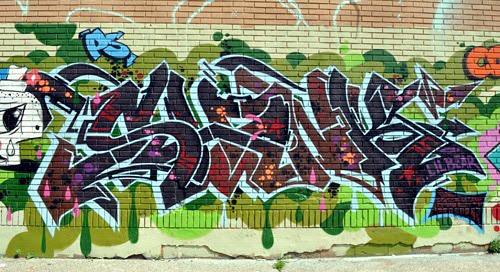 DMOTE, The Expresh Letters, graffiti, Ironlak