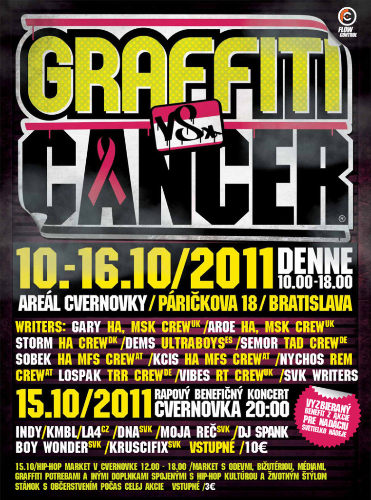 GRAFFITI vs CANCER , Event, Ironlak