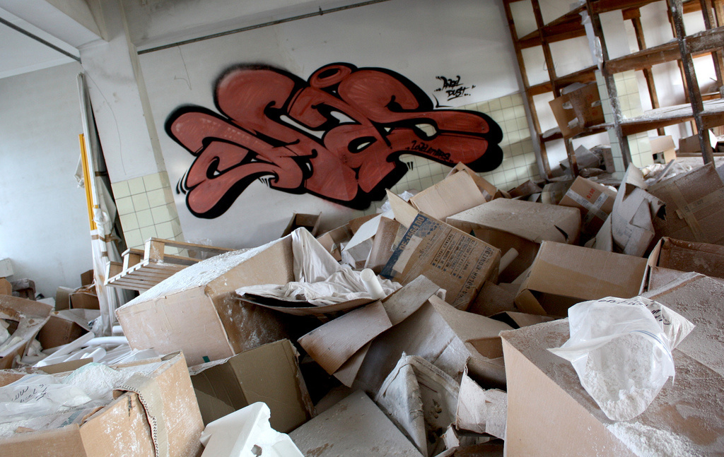 CHAS, graffiti, Ironlak