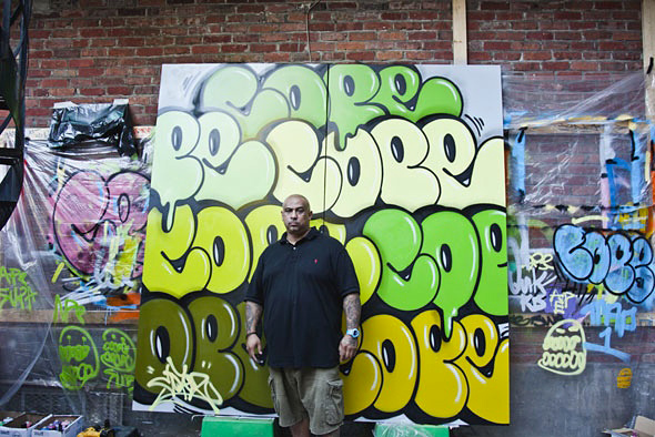 COPE2, Montreal, graffiti, Ironlak