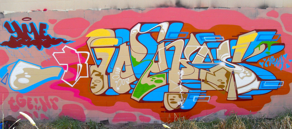 JURNE, graffiti, Ironlak