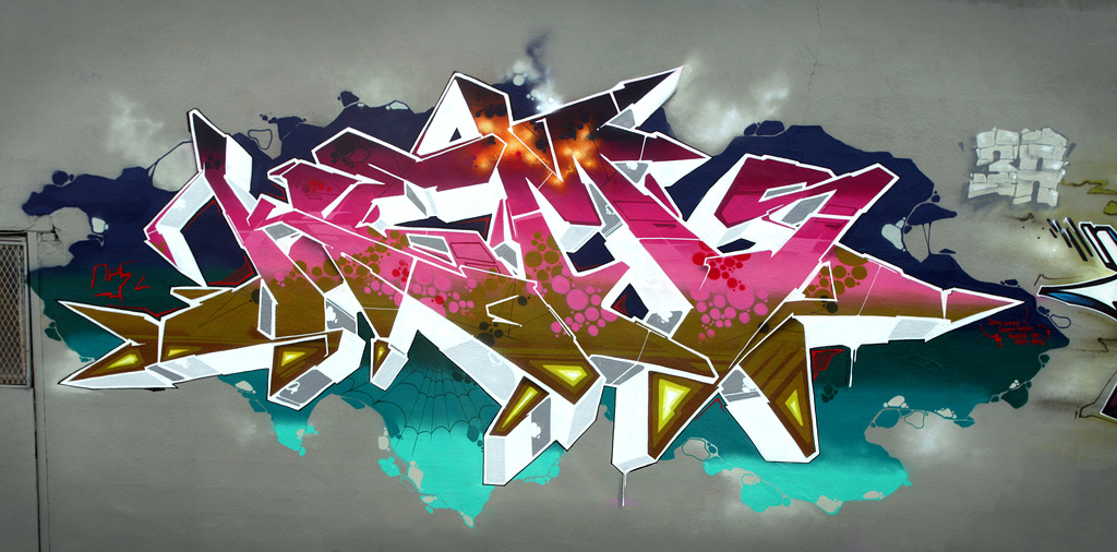 GES, PREYS, PROS, JIMBO, HSA, SENK, SCIEN, KLOR, Kems, graffiti, Ironlak