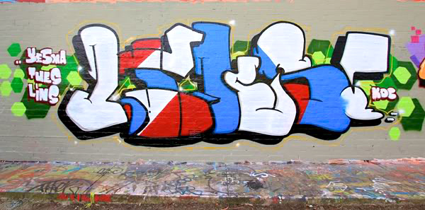 LIKS, KOC, Linz, graffiti, Ironlak