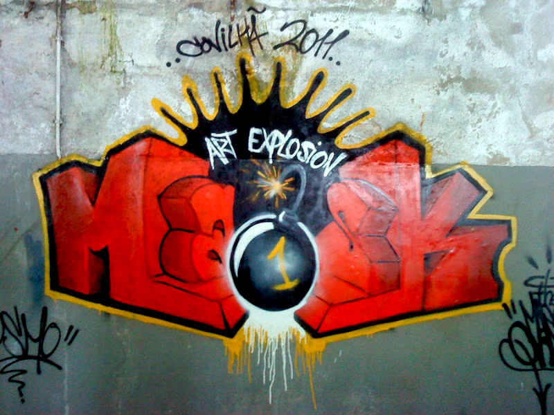 TWERK, WERST, graffiti, Ironlak