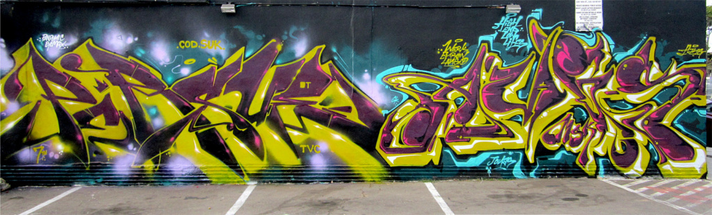 PERSUE, AUGOR, graffiti, Ironlak