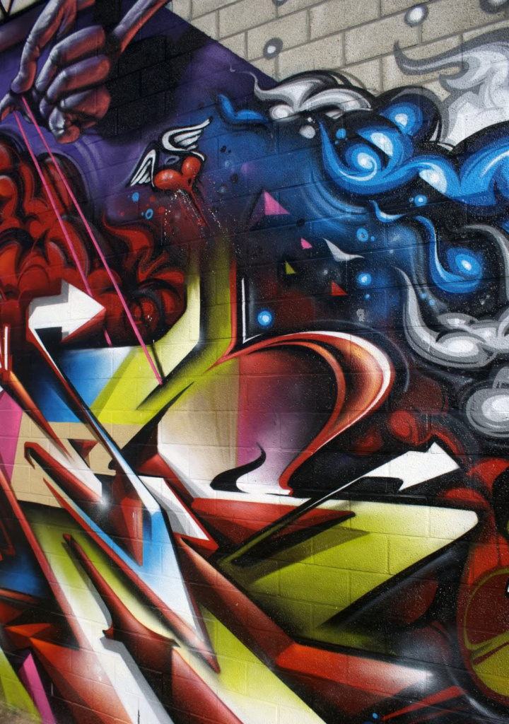 RUSL, NASH, DOES, CHAS, Loveletters, graffiti, Ironlak