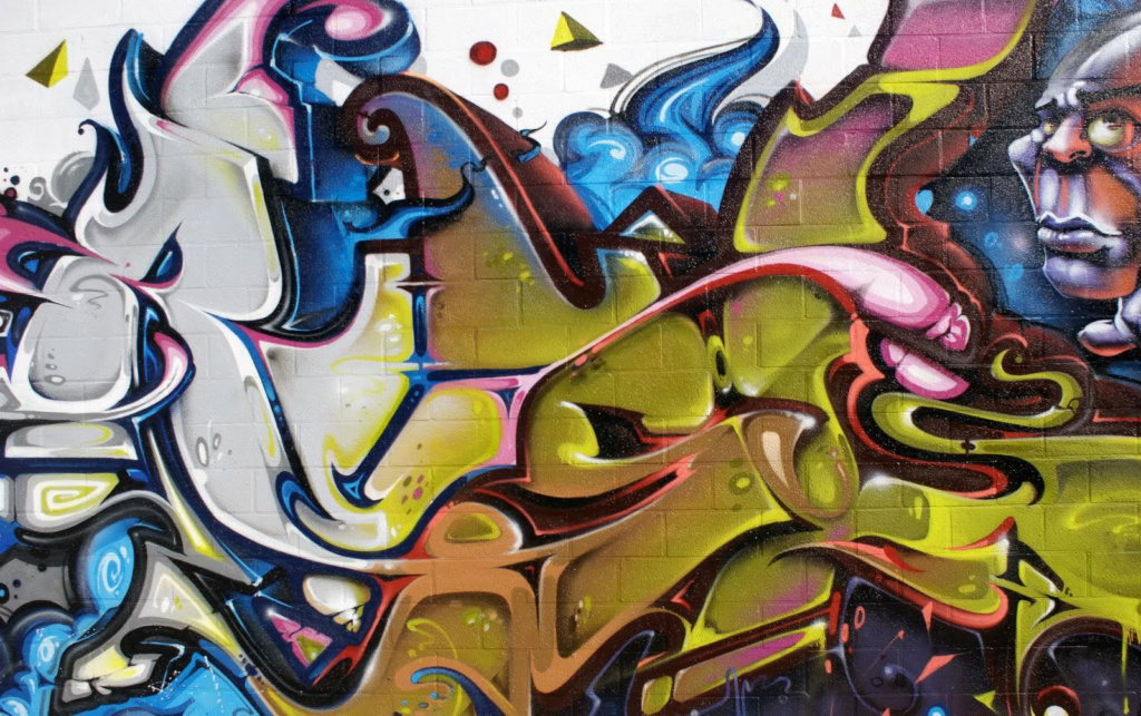 RUSL, NASH, DOES, CHAS, Loveletters, graffiti, Ironlak