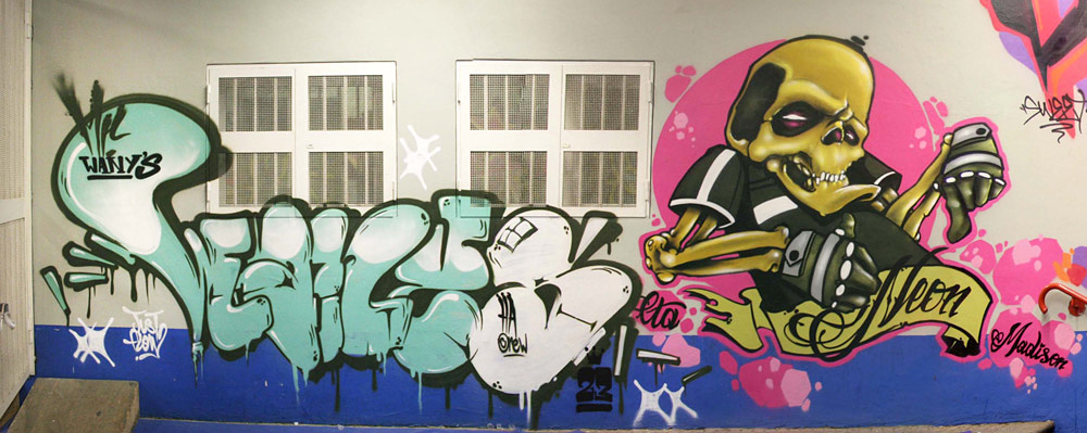 SanSiro, MrWany, Italy, graffiti, Ironlak