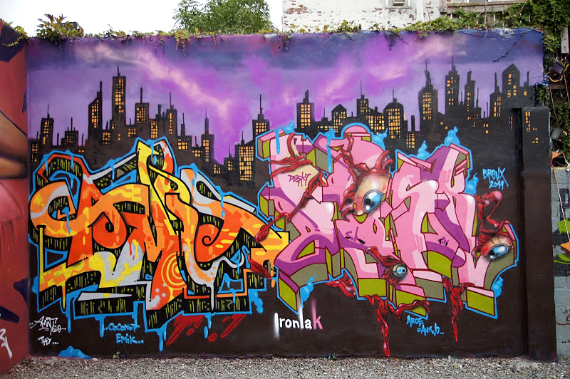 DESK7, NYC, graffiti, Ironlak